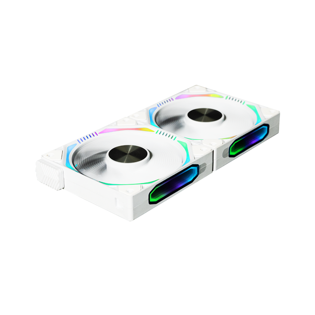 New Design High Performance Computer Cooling Fan 3Pack Fan Daisy Chain PWM 4PIN Support PC Gaming ARGB Fan