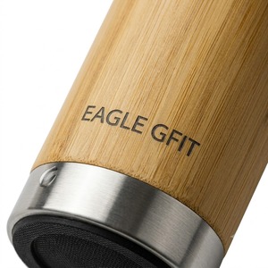 Taza de café de bambú 100% natural, ecológica y de grado alimenticio, portátil para viajes, para uso diario en exteriores y camping, biodegradable. - Product Image 6