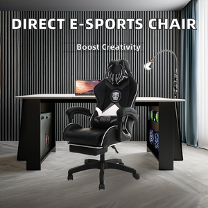 Bán Hàng Trực Tiếp Thoải Mái E-Thể Thao Xoay Ghế Nhà Sản Xuất Hiện Đại Có Thể Gập Lại Xoay Máy Tính Massage Cho Mạng Quán Cà Phê - Product Image 2