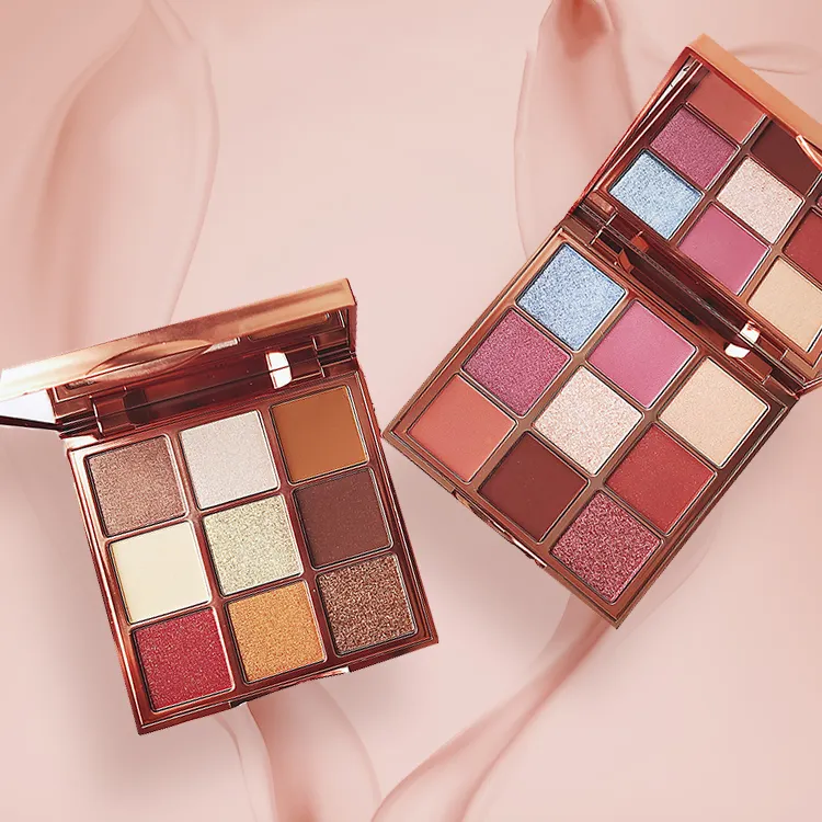 Nhà sản xuất bán buôn Rosey Eyeshadow, multichrome nhãn hiệu riêng Eyeshadow, dài-mặc Palette Eyeshadow trang điểm