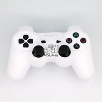 Coque en silicone NSLikey, protection souple pour manette PS3, coque en caoutchouc gel de remplacement