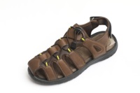 Sandalias de Pescador para Hombre Hechas a Mano de Alta Calidad con Parte Superior de PU, Transpirables, Ligeras, Antideslizantes y con Hebilla para Verano