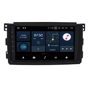 Android per Smart Fortwo W451 2005 ~ 2010 Radio Stereo Video Wifi Carplay mappa GPS Nav Navi navigazione Multimedia nessun DVD