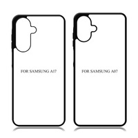 Étui de protection pour téléphone personnalisé avec impression par sublimation OEM de luxe en TPU+PC 2D de la série SC-A07 pour A07 A17