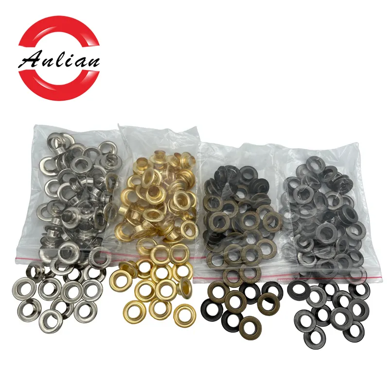 High quality round metal grommets eyelets garment manufacturing industry use eyelets