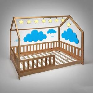 <span class=keywords><strong>Letto</strong></span> per Bambini in Legno Massello <span class=keywords><strong>su</strong></span> <span class=keywords><strong>Misura</strong></span> <span class=keywords><strong>Letto</strong></span> a Castello Stile Instagram per Ragazzi e Ragazze Casetta di Legno da Principessa - Product Image 5