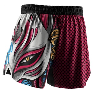 Shorts de sport personnalisés à séchage rapide pour hommes, idéaux pour le cyclisme et le fitness, en maille ajustée, pour l'été, unisexe - Product Image 4