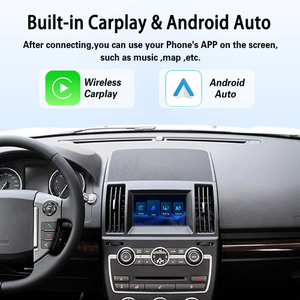กล่องถอดรหัส Viknav Linux System Wireless Carplay Android Auto สำหรับรถยนต์ Land Rover Freelander 2 ปี 2013-2015 ระบบนำทาง GPS สำหรับรถยนต์เดิม - Product Image 4