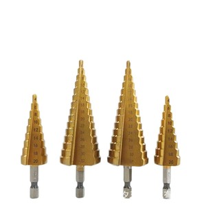Wanlian Step <b>Drill</b> <b>Bit</b> 4-20mm Hexagonal Shank <b>Wood</b> Drilling Professional Grade - Product Image 4