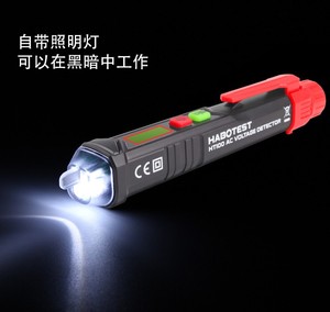 Điện áp Tester/Non-Contact Điện áp Tester với Dual Range AC 12V-1000V/48V-1000V, Live/Null dây Tester, điện Tester với - Product Image 4