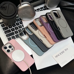 เคสโทรศัพท์มือถือแบบแม่เหล็กป้องกันเลนส์แบบด้าน ป้องกันรอบด้าน 360 องศา สำหรับ iPhone 17 Pro Max ป้องกันแรงกระแทก ป้องกันรอยนิ้วมือ - Product Image 1