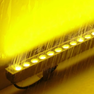 DMX512 RGB programmabile LED lineare Wall Washer luce 18W IP65 per il progetto di illuminazione del paesaggio esterno a bassa tensione 24V CE/ROHS - Product Image 3