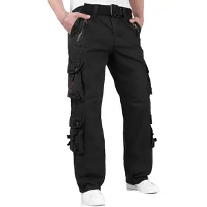 Custom High Quality Spliced Splash-proof Outdoor Pants Men's Traveler Cargo Trousers Casual Sports Men's Pants