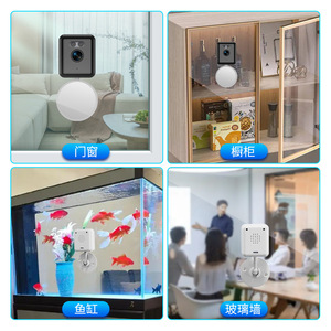 กล้อง IP ไร้สาย OEM แบบกลาง 1080P พร้อมอินฟราเรดมองเห็นในเวลากลางคืน กล้องวงจรปิดภายในและภายนอกอาคาร พร้อมระบบสื่อสารเสียง - Product Image 3