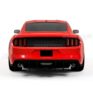 Protector de Parachoques Trasero Negro Brillante para Ford Mustang Ecoboost 2018-2021, Difusor, Spoiler, Splitter, Kit de Carrocería, Modelos 2020 2019 - Product Image 3