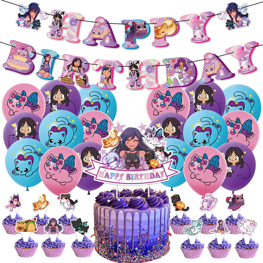 15 flags with ropes 1 big flags 12 small flags 18 balloons