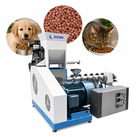 Machine de production d'extrudeuses de granulés humides pour aliments pour animaux de compagnie, aliments pour poissons flottants et friandises pour chiens, capacité 300 kg/h, pour le Nigeria