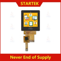 Layar LCD IPS Persegi 1,5 Inci Resolusi 240x240 dengan Panel Sentuh Kapasitif 800nits Tipe TFT