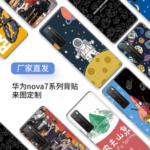 Autocollant pour téléphone Huawei Nova7 Pro, Film de protection rectangulaire en PE - Product Image 2
