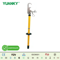 Kontak Pemasangan Persegi Panjang Listrik YUANKY Model 219001 1.2 Meter 6A/220V Berinsulasi Epoxy Fiber Glass dengan Sambungan Awal Terhubung