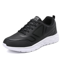 Chaussures de marche à lacets pour hommes en gros – Baskets décontractées confortables, couleur unie, design personnalisé, marque privée, chaussures de sport OEM ODM