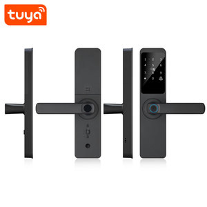 <span class=keywords><strong>Serrure</strong></span> de <span class=keywords><strong>porte</strong></span> intelligente Tuya WiFi avec empreinte digitale, en alliage <span class=keywords><strong>d</strong></span>'aluminium, <span class=keywords><strong>serrure</strong></span> de <span class=keywords><strong>porte</strong></span> électronique numérique sans clé pour la maison et le bureau PST-A1-TY - Product Image 3