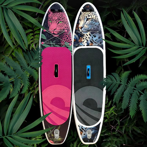 Planche de <span class=keywords><strong>paddle</strong></span> gonflable pour sports nautiques en plein air, planche de surf bleue, compatible avec la planche à <span class=keywords><strong>ailerons</strong></span> - Product Image 1