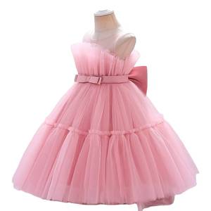 Nuevo Vestido de Tul con Lazo para Niñas, Estilo Princesa, para Fiesta de Cumpleaños, Actuación en Escenario, Traje Elegante para Concurso, 2026 - Product Image 5