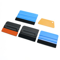 Wrap Outils Application Raclette De Voiture Vinyle En Plastique SQ4 Vinyle Corps Couleur Changeante Doux 100pcs Par Boîte 12.5x7.9cm SINOVINYL
