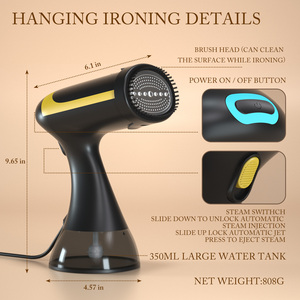 <span class=keywords><strong>Plancha</strong></span> <span class=keywords><strong>de</strong></span> vapor para <span class=keywords><strong>ropa</strong></span>, Mini cepillo <span class=keywords><strong>de</strong></span> vapor para <span class=keywords><strong>ropa</strong></span>, tanque <span class=keywords><strong>de</strong></span> 1500W y 350ml, <span class=keywords><strong>ropa</strong></span> <span class=keywords><strong>de</strong></span> mano <span class=keywords><strong>de</strong></span> tamaño Mini, <span class=keywords><strong>plancha</strong></span> portátil <span class=keywords><strong>de</strong></span> viaje - Product Image 2