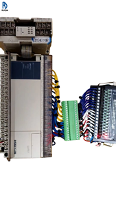 Contrôleur logique programmable PLC FX1N-60MR-001, module de contrôle industriel démonté, entièrement testé, fonction de programmation disponible - Product Image 1