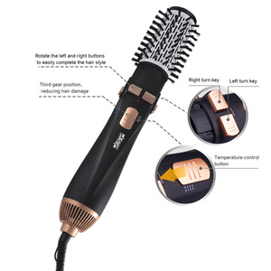 Cepillo de pelo eléctrico Dsp Multi Styler de cerámica con 3 velocidades y difusor para alisar y rizar - Product Image 3