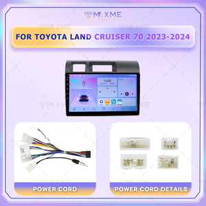 Chất lượng cao cho 2023-2024 TOYOTA LAND CRUISER 70 9 inch Xe Video màn hình xe <span class=keywords><strong>Android</strong></span> Auto DVD <span class=keywords><strong>Player</strong></span> cài đặt Stereo - Product Image 4