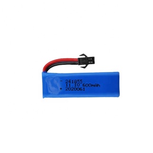 Аккумуляторная батарея 30C 11,1 v 600mah 241855 14,8 V 30C 60C 1800mAh 2000mAh для радиоуправляемого самолета - Product Image 2