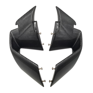 En stock pour BMW S1000RR 2019-2022 Noir Mat Pièces Modifiées Plaque Latérale Aile Fixe Air - Product Image 1