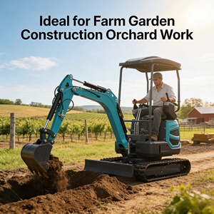 <span class=keywords><strong>Mini</strong></span>-excavatrice robuste de 1,5 tonne, modèle 18Q, sur chenilles, force de creusement de 9KN, marteau perforateur, tarière, boîte de vitesses pour brisage de béton, garantie 1 an - Product Image 6