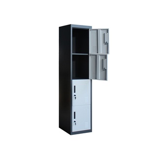 Tùy Chỉnh 4-Cửa Kim Loại Locker Tủ Giá Rẻ Thép Thương Mại Đồ Nội Thất Cho Phòng Tập Thể Dục Quần Áo Lưu Trữ Locker - Product Image 6
