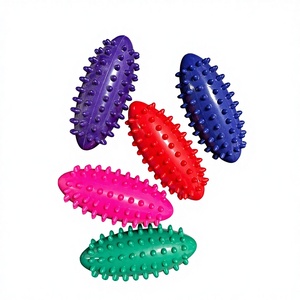 Venta al por mayor de fábrica: Bola de masaje tipo erizo y pepino de mar para liberación miofascial, activación de puntos de reflexología podal y masaje muscular - Product Image 1