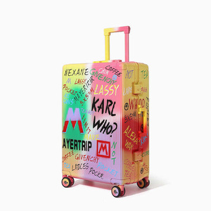 Valises de luxe personnalisées GEMULIN, cadre en aluminium de haute qualité, bagages modernes, sacs de voyage uniques et personnalisés - Product Image 2