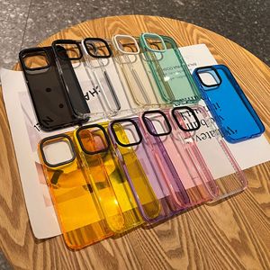 <span class=keywords><strong>Coque</strong></span> de téléphone transparente double couleur en TPU souple pour <span class=keywords><strong>iPhone</strong></span> 17 Pro Max 7 8 X XS XR <span class=keywords><strong>11</strong></span> 12 13 14 Plus 15 16 Pro – <span class=keywords><strong>Coque</strong></span> de téléphone économique - Product Image 1