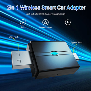 Adaptateur sans fil double interface CarPlay et Android Auto avec garantie d'un an, boîte AI pour voiture, compatible <span class=keywords><strong>Netflix</strong></span> et YouTube - Product Image 6