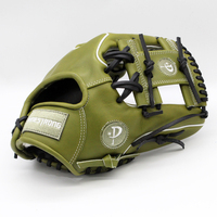 Gants de baseball vert armée Gant de baseball et de softball professionnel personnalisé Guantes De Beisbol