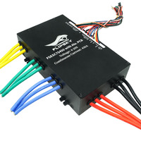 Flipsky FSESC 75450 84V Courant élevé 350A 150000 ERPM ESC programmable Base Vesc Boîtier en aluminium Refroidissement par eau E-Foil