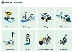 Kit de robotique éducatif MRT Stem Toys, kit premium Codespark, blocs compatibles <span class=keywords><strong>Lego</strong></span>, robot de codage par carte avec moteurs - Product Image 2
