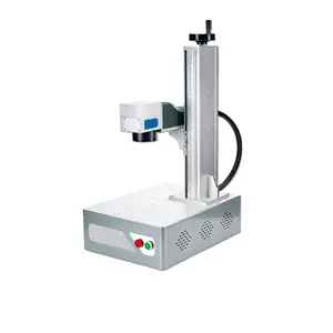 Hot selling portable fiber laser 60w qr code laser marking machine with low price