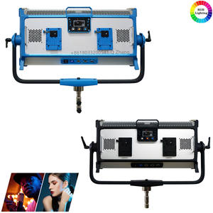 Yidoblo - Kit de Iluminación para Estudio Fotográfico de 300w/30000lm, Panel de Luz LED RGB de 2800-<span class=keywords><strong>9990k</strong></span>, Luz LED para Cámara y Fotografía AI-3000C - Product Image 2