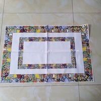Tapis Rekebot éthiopien et Habesha 96x64cm, pour cérémonie du café érythréen