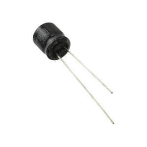 Condensador Original de Aluminio con Orificio Pasante 330uF 20% 6.3V RADIAL 330 uF 6.3ZLG330MEFC6.3X11 - Product Image 1