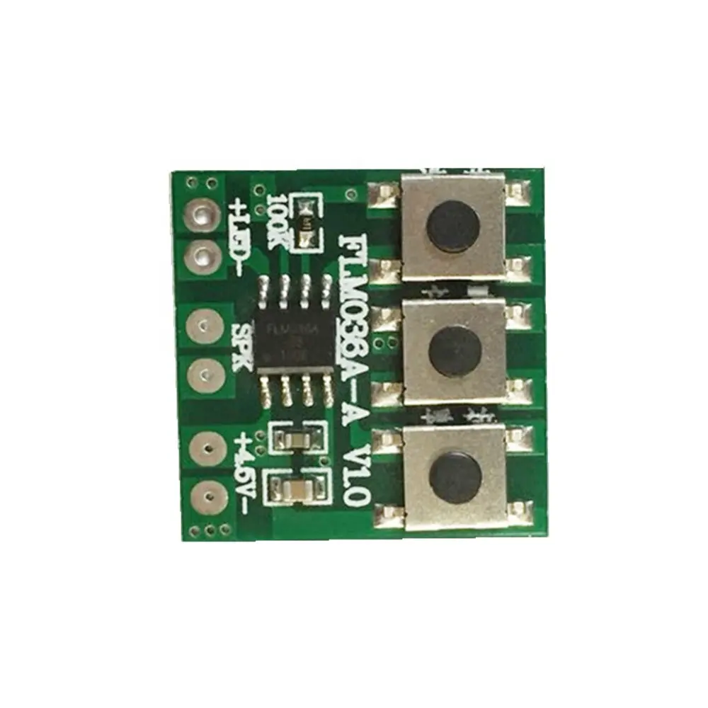 Taidacent MINI Registratore Vocale Circuito Campanello Musica IC 38 Canzoni Campanello Suono Chip Ding Dong Campanello Suono Chip