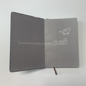 Journal personnalisé en cuir végétalien YUHE pour médecins avec diviseur d'onglet mensuel B5 Agenda personnalisé 2025 - Product Image 4